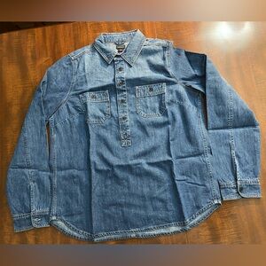 Brand new J Crew women’s denim button down